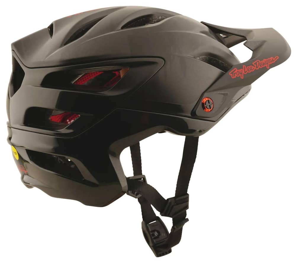 Troy Lee Designs A3 Mips Helmet Uno in Halo Alpine Black - Image 3 of 4