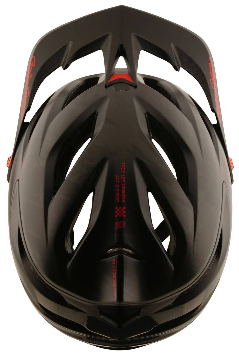 Troy Lee Designs A3 Mips Helmet Uno in Halo Alpine Black - Image 4 of 4