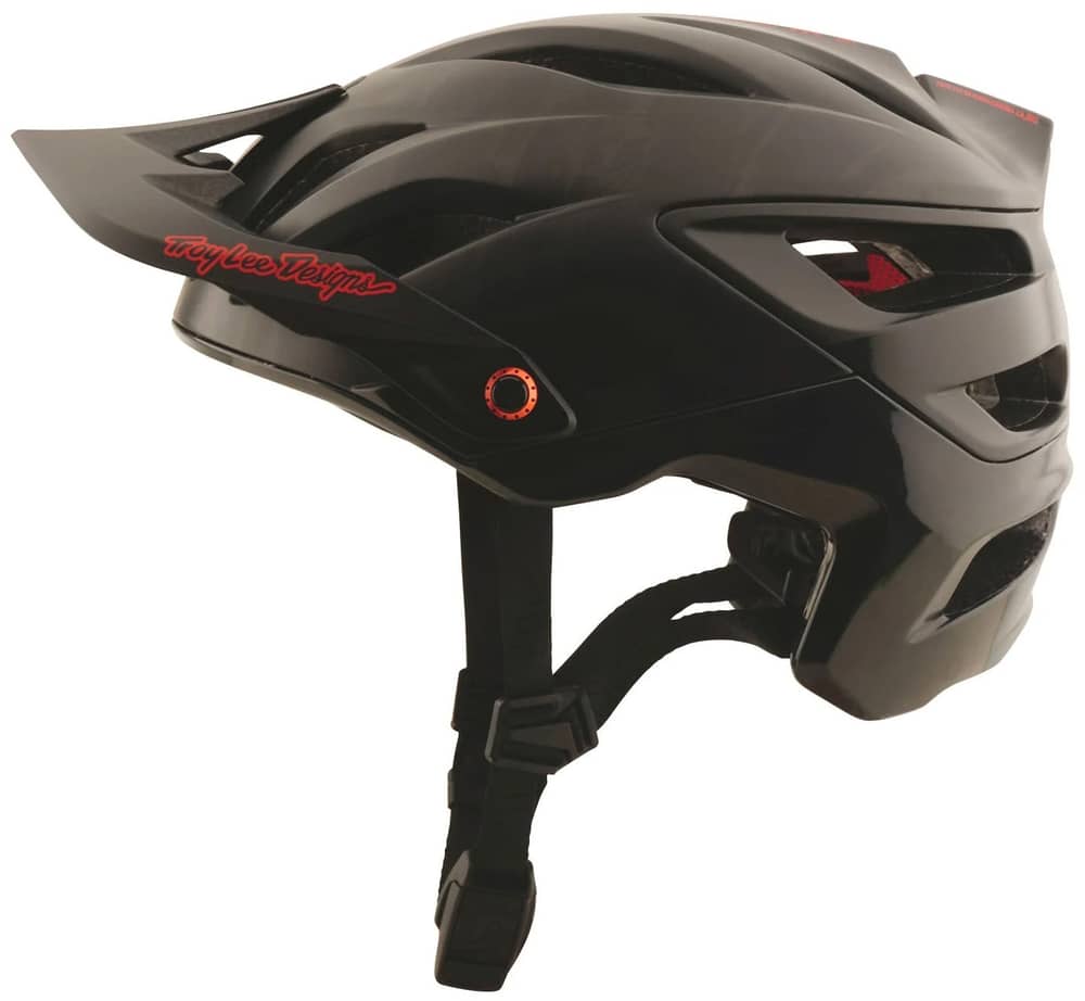 Troy Lee Designs A3 Mips Helmet Uno in Halo Alpine Black - Image 2 of 4