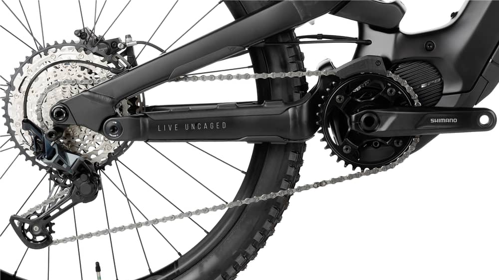 YT Decoy MX CF Core 3 2024 E-Bike in Black Magic - Image 2 of 2