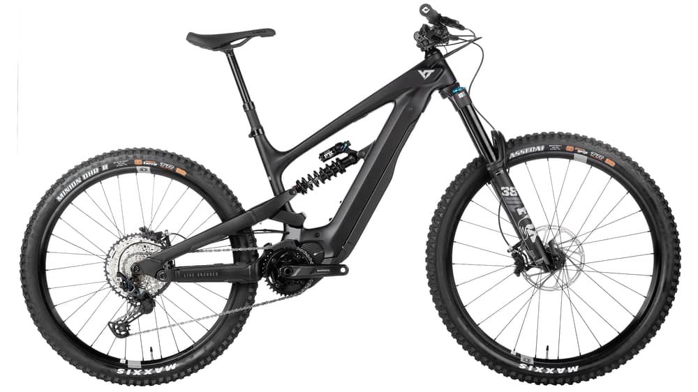 YT Decoy MX CF Core 3 2024 E-Bike in Black Magic - Image 1 of 2