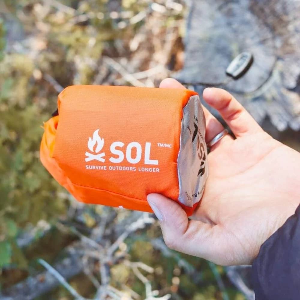SOL Emergency Bivvy w/ Rescue Whistle