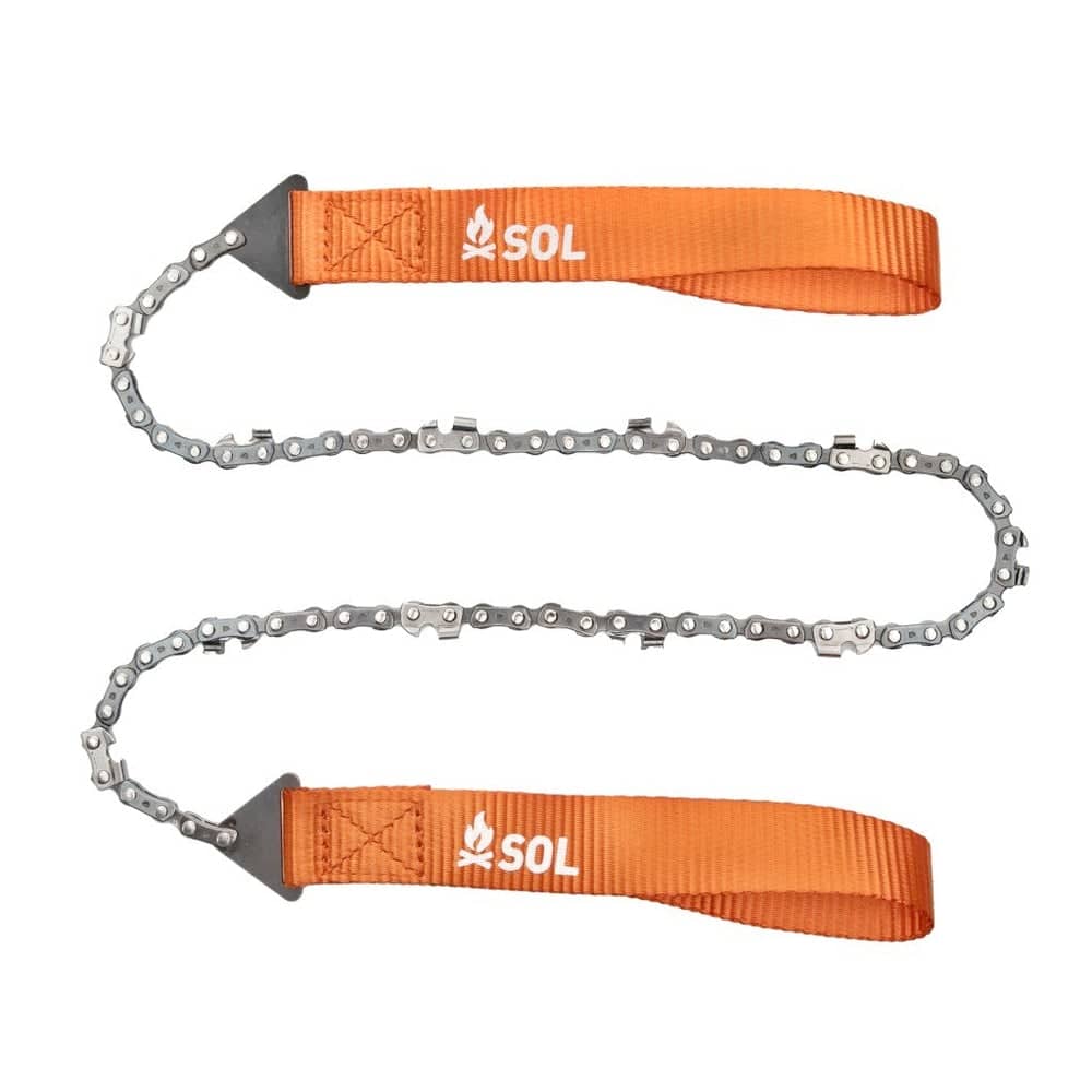 SOL Pocket Chain Saw in Orange - Image 1 of 3