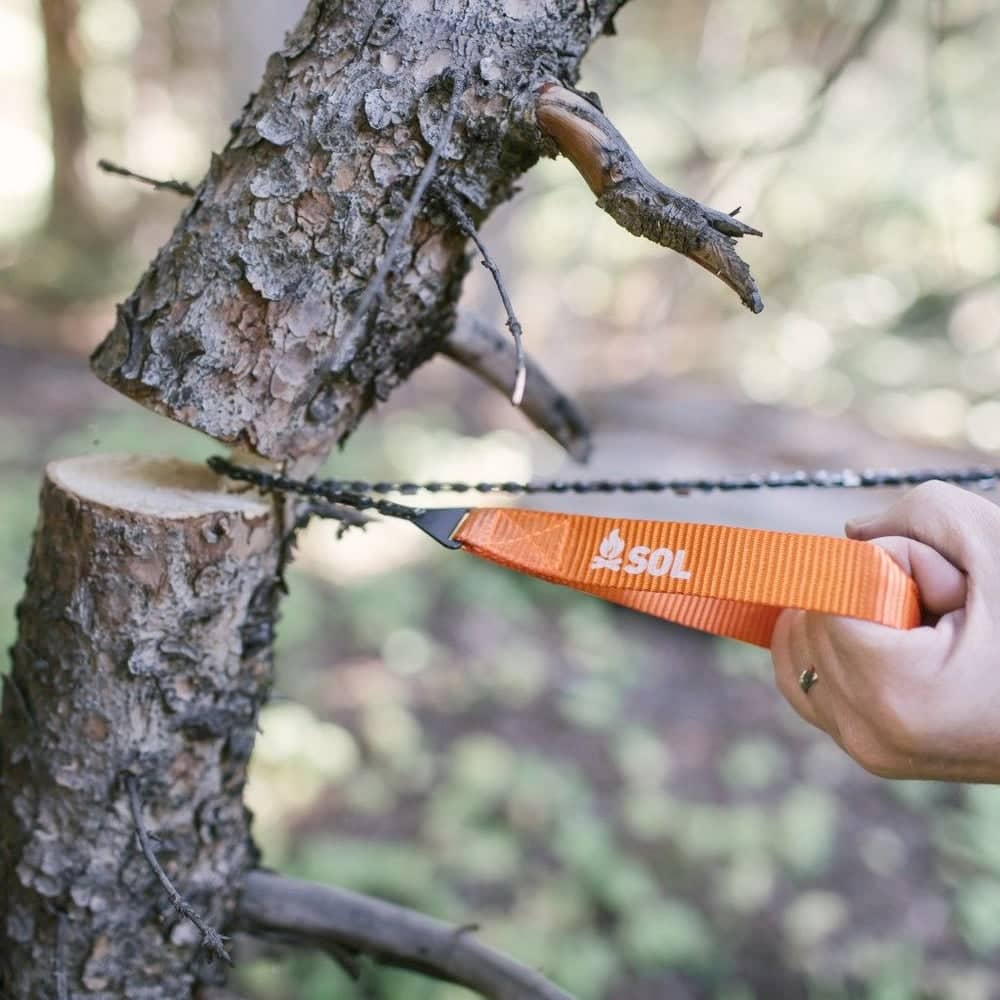 SOL Pocket Chain Saw in Orange - Image 3 of 3