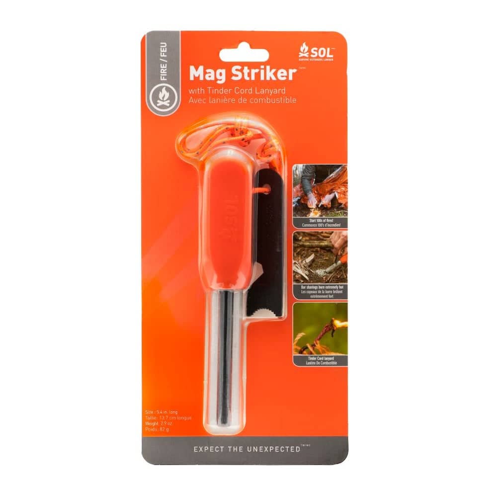 SOL Mag Striker with Tinder Cord