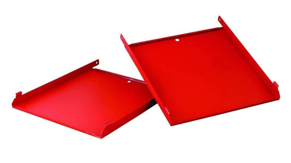 Camp Chef Folding Side Shelves 2-pack in Red - Image 1 of 3
