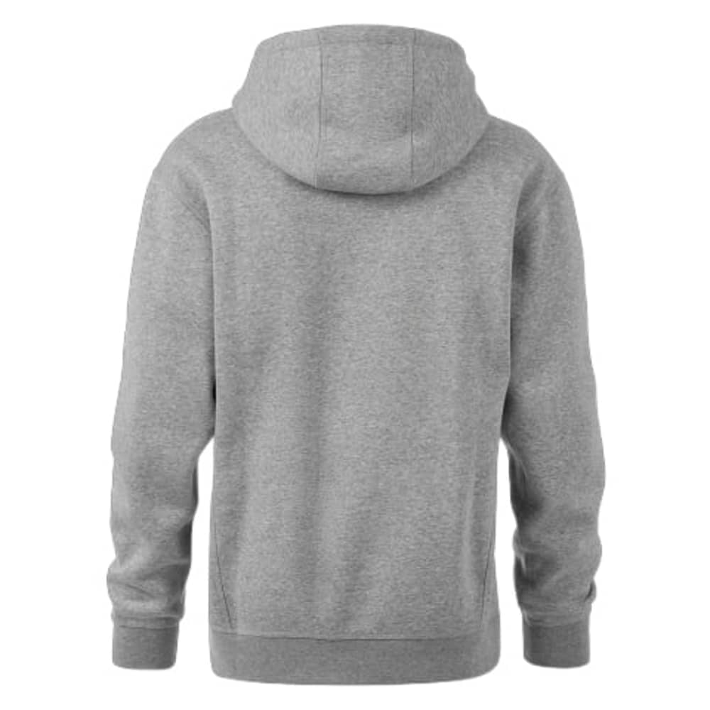 YT Main Logo Hoodie Unisex in Medium Grey Melange - Image 2 of 2