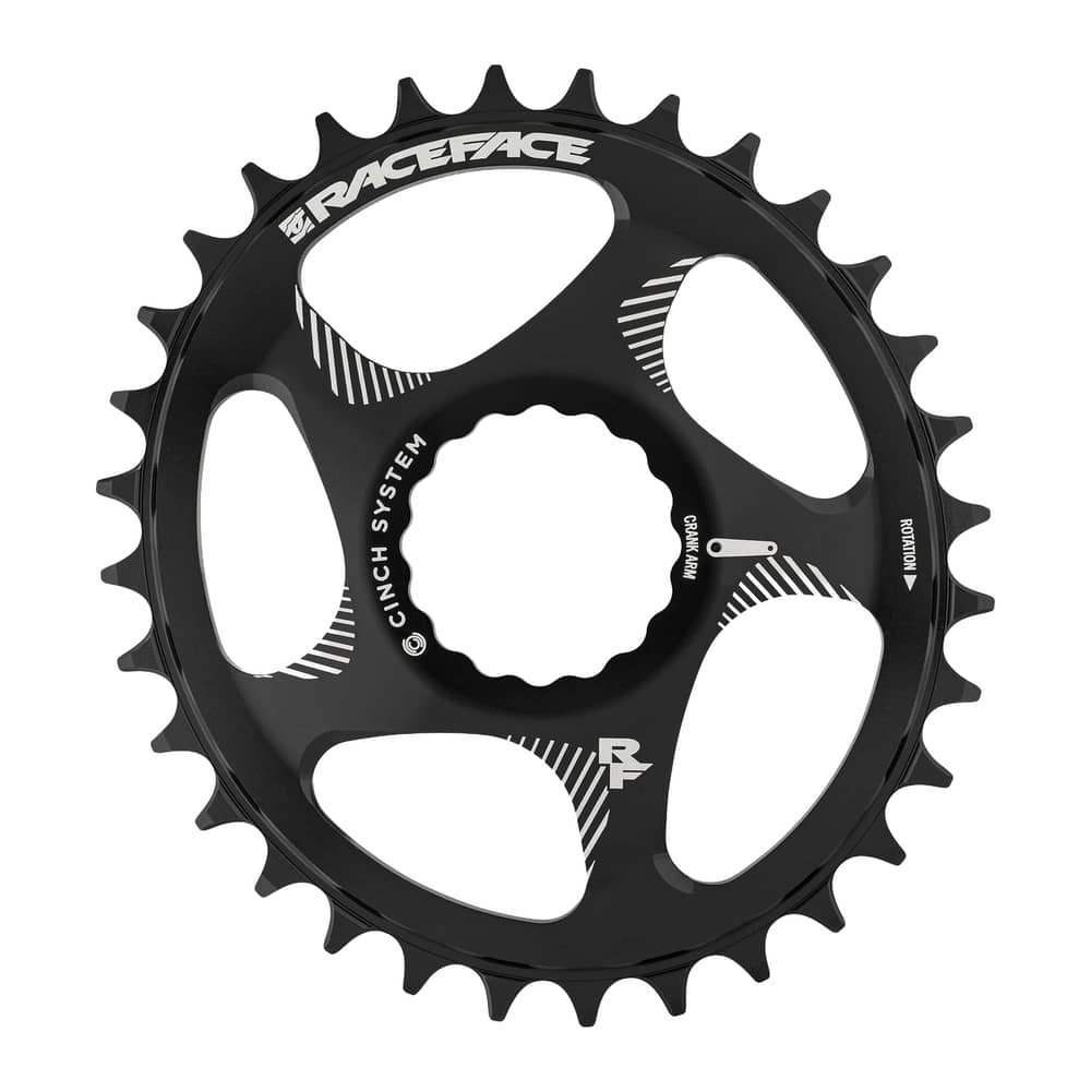 Race Face Cinch Oval Chainring in Black - Image 1 of 1