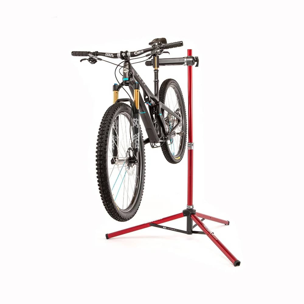 Feedback Pro Ultralight Bike Repair Stand in Black/Red - Image 8 of 10