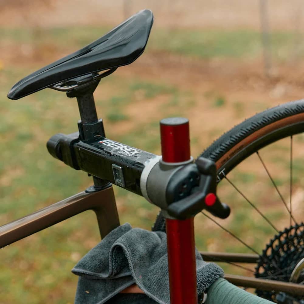 Feedback Pro Ultralight Bike Repair Stand in Black/Red - Image 9 of 10