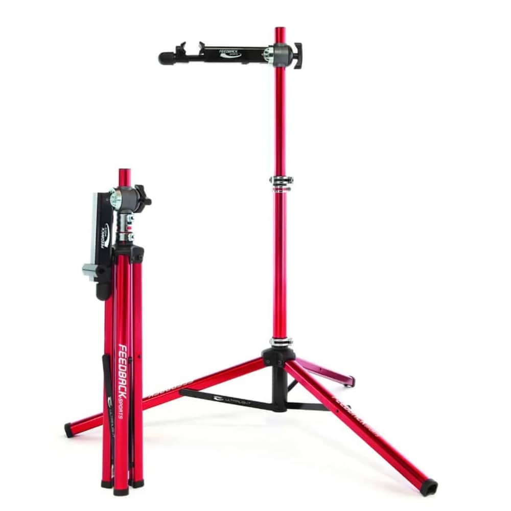 Feedback Pro Ultralight Bike Repair Stand in Black/Red - Image 2 of 10