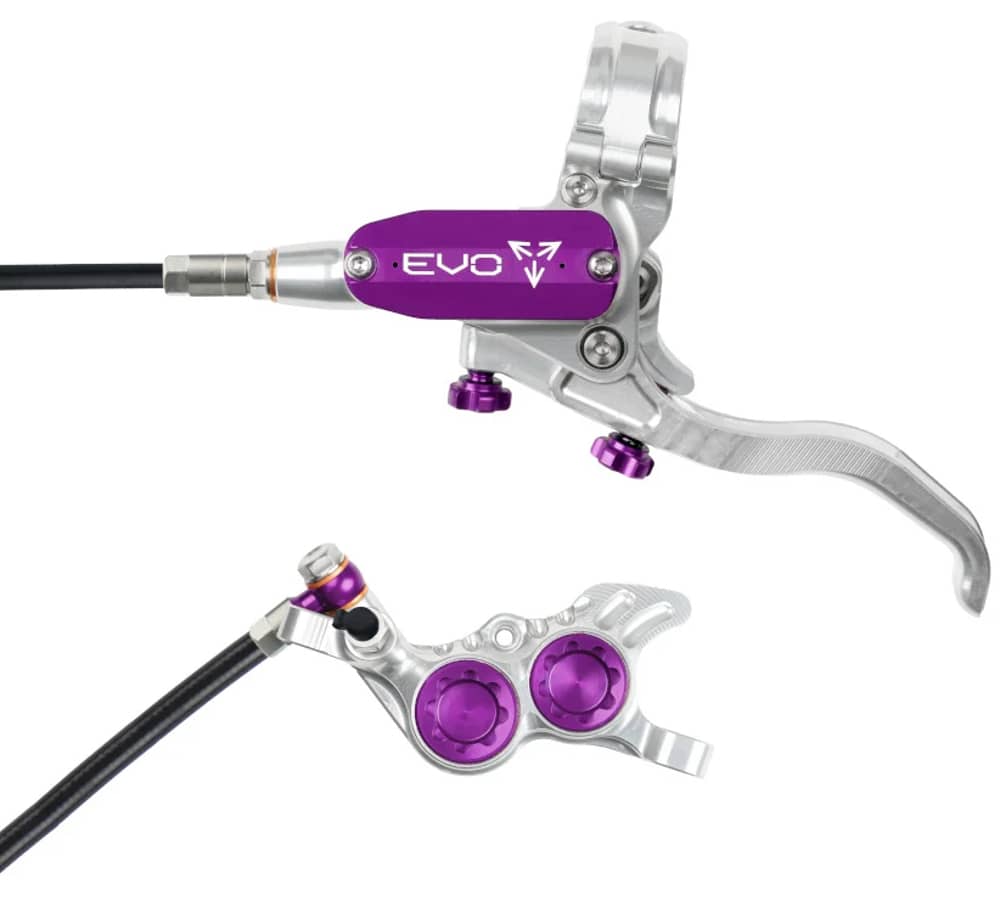 Hope Technology | Evo Gr4 Brake | Silver/purple | R/h