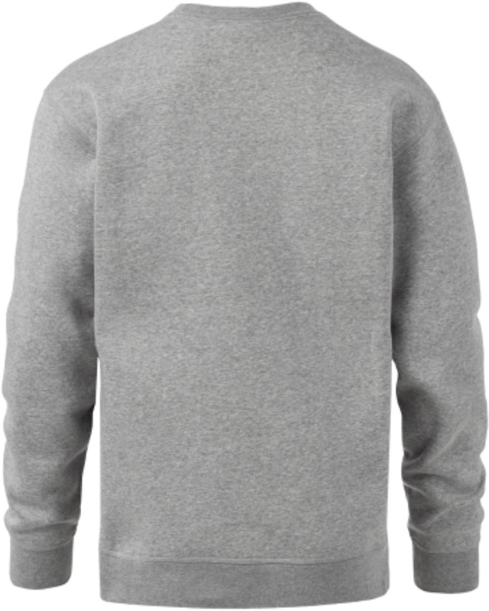 YT Signature Flash Logo Sweater Men in Medium Grey Melange - Image 2 of 2