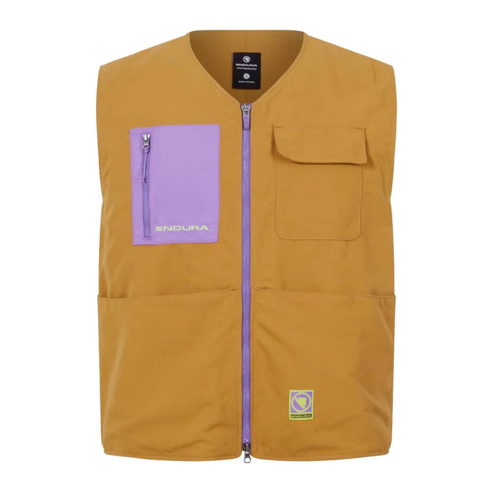 Endura Forty1Thirty Vest in Bronze - Image 1 of 8