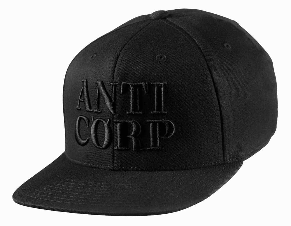 Deity Hitman Snapback Hat in Black - Image 1 of 1