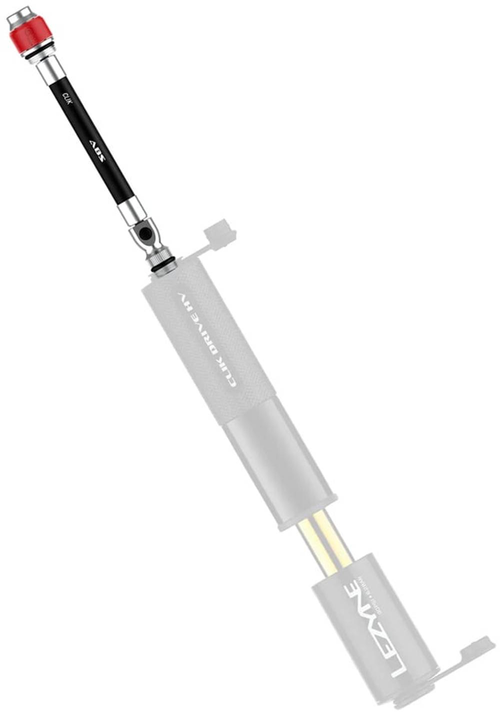 Lezyne Abs Flex Hose With Clik® Chuck in Black - Image 2 of 2