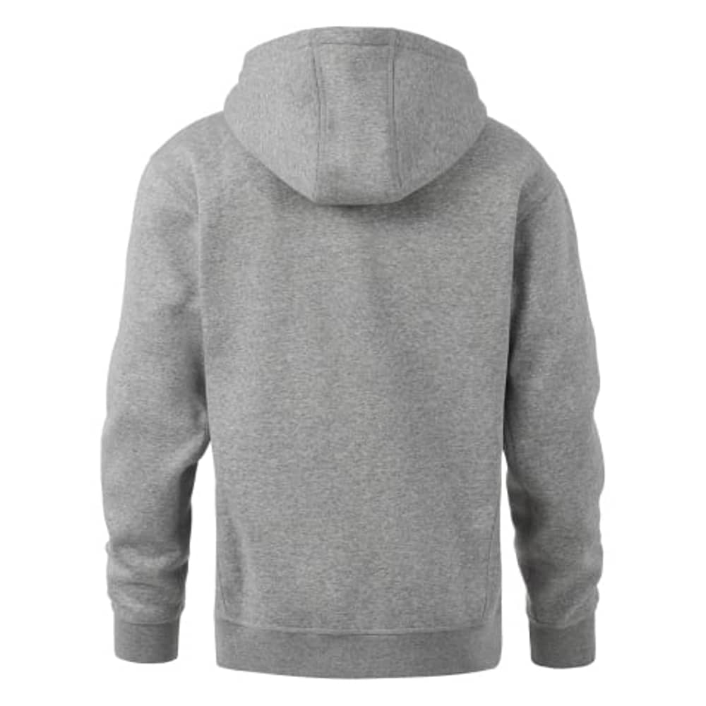 YT Signature Tripple Zip Hoodie Men in Medium Grey Melange - Image 2 of 5