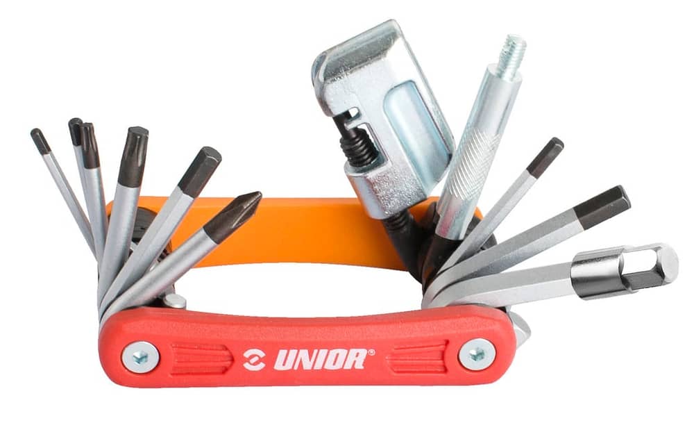 Unior EURO13 Multi-Tool in Red/Orange - Image 1 of 2