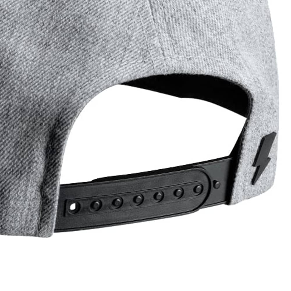 YT Core Logo Cap Unisex in Medium Grey Melange - Image 2 of 2