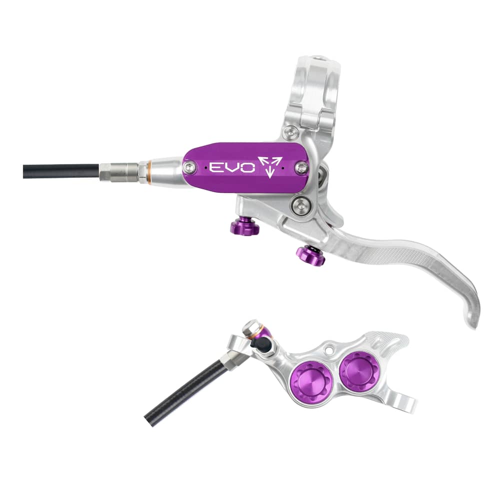 Hope Technology | Evo Tr4 Brake | Silver/purple | R/h