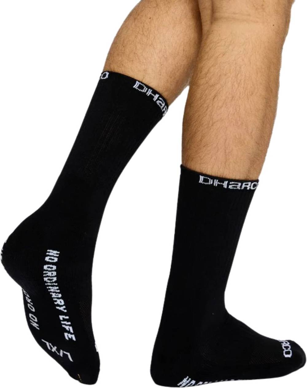 DHaRCO Crew Socks in Black - Image 3 of 3