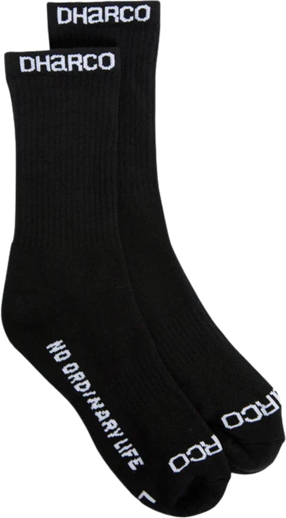 DHaRCO Crew Socks in Black - Image 2 of 3