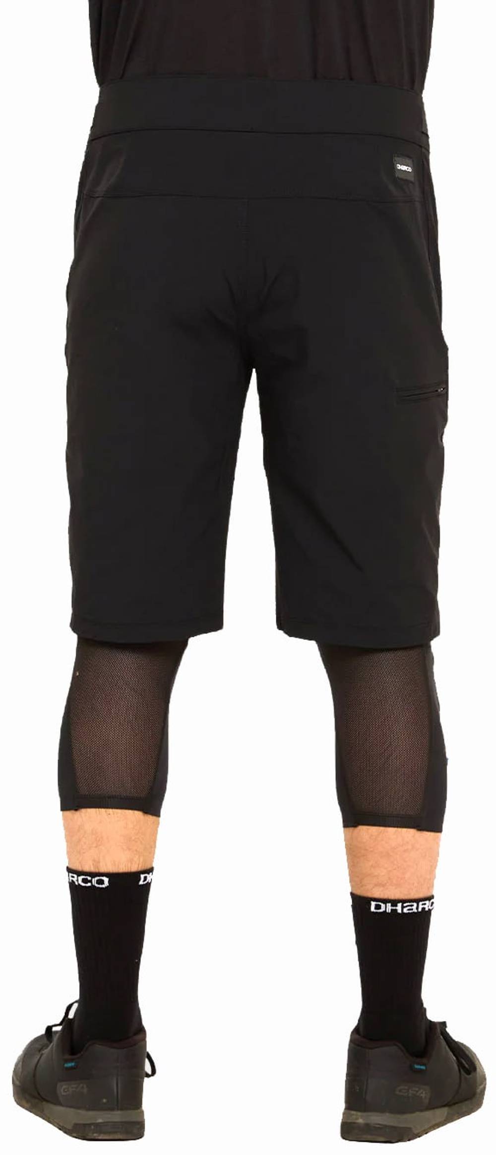 DHaRCO Mens Trail Shorts in Black - Image 2 of 2