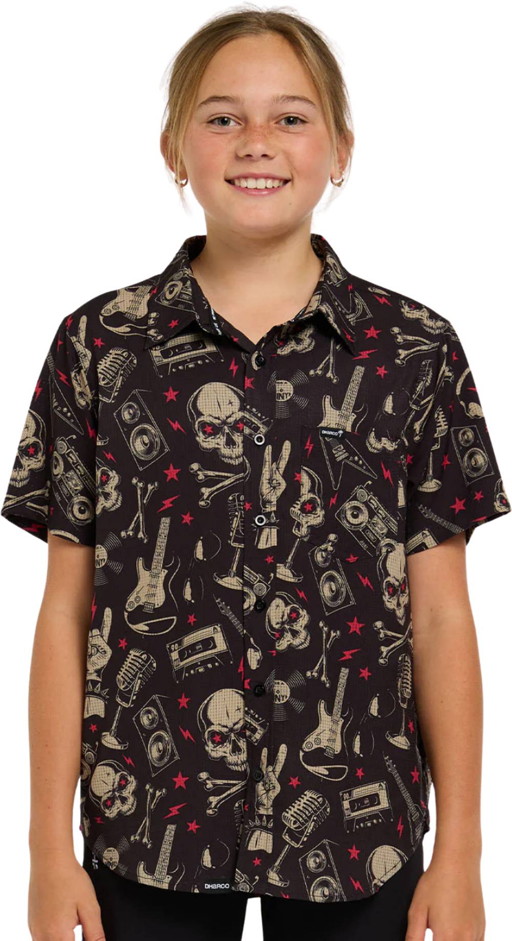 Dharco | Youth Tech Party Shirt Men's In Rocknrolla | Spandex/polyester