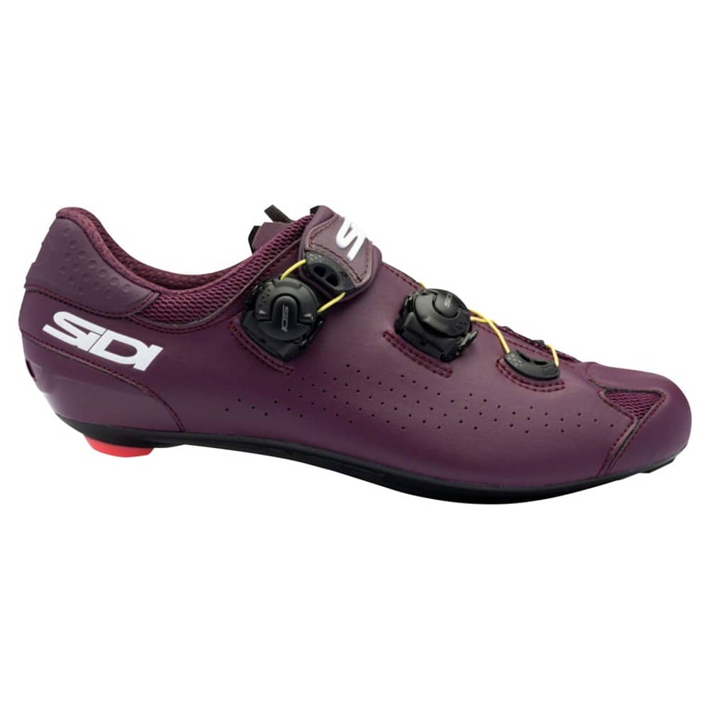 Sidi Genius 10 Road Shoes in Wine - Image 1 of 1