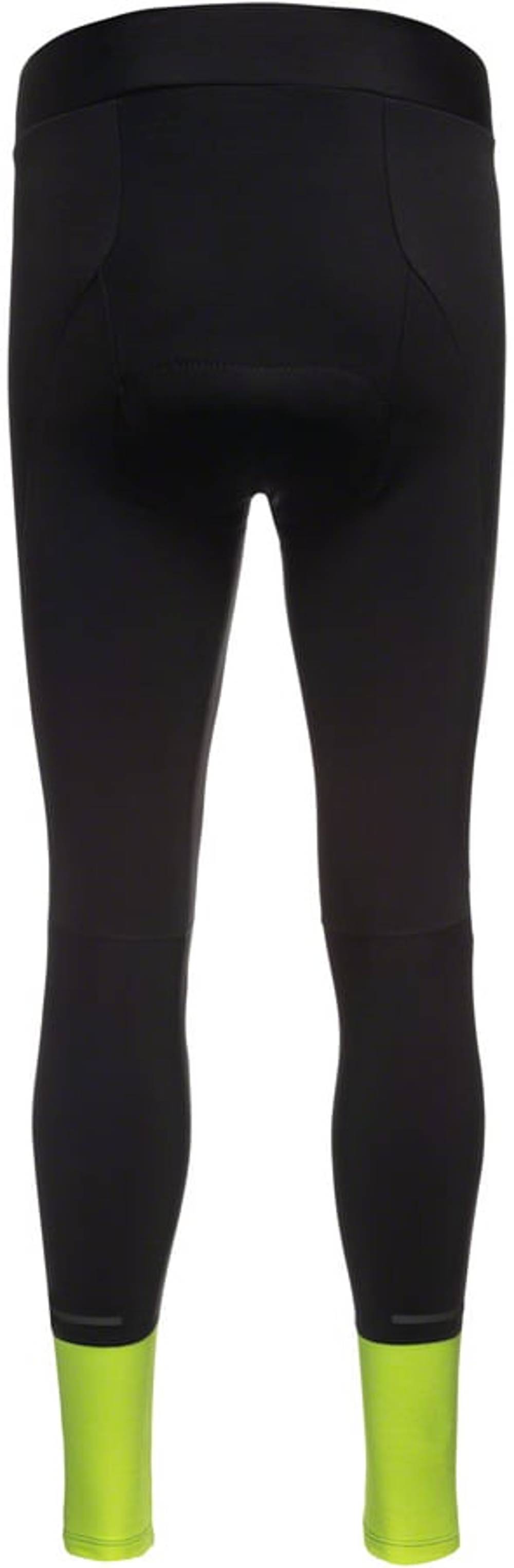 Gorewear Swiftride Thermo Tights in Black/Neon Yellow - Image 2 of 2