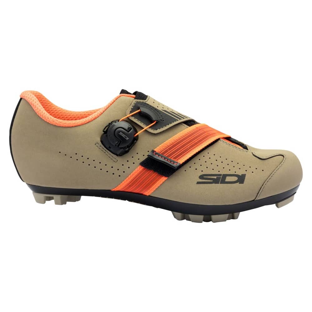 Sidi Aertis Mountain Women's Clipless Shoes in Sand/Coral - Image 1 of 5