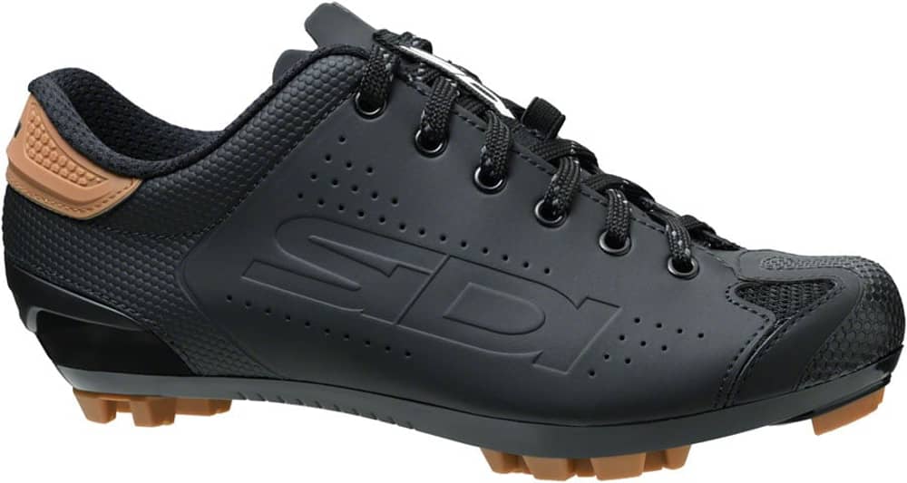 Sidi Dust Shoelace Mountain Clipless Shoes in Black - Image 1 of 5
