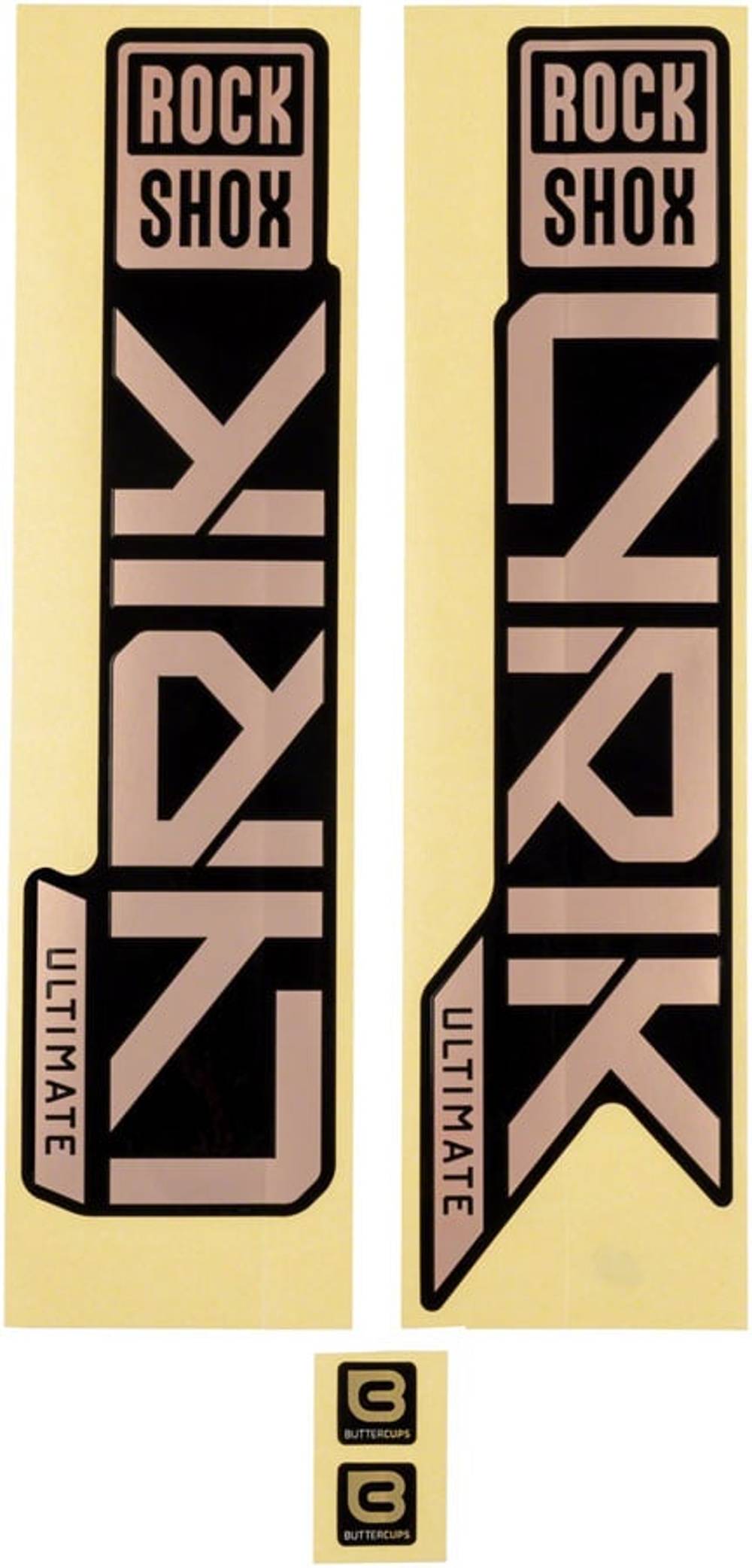RockShox Fork Decal Kit in Matte Copper Foil - Image 1 of 1