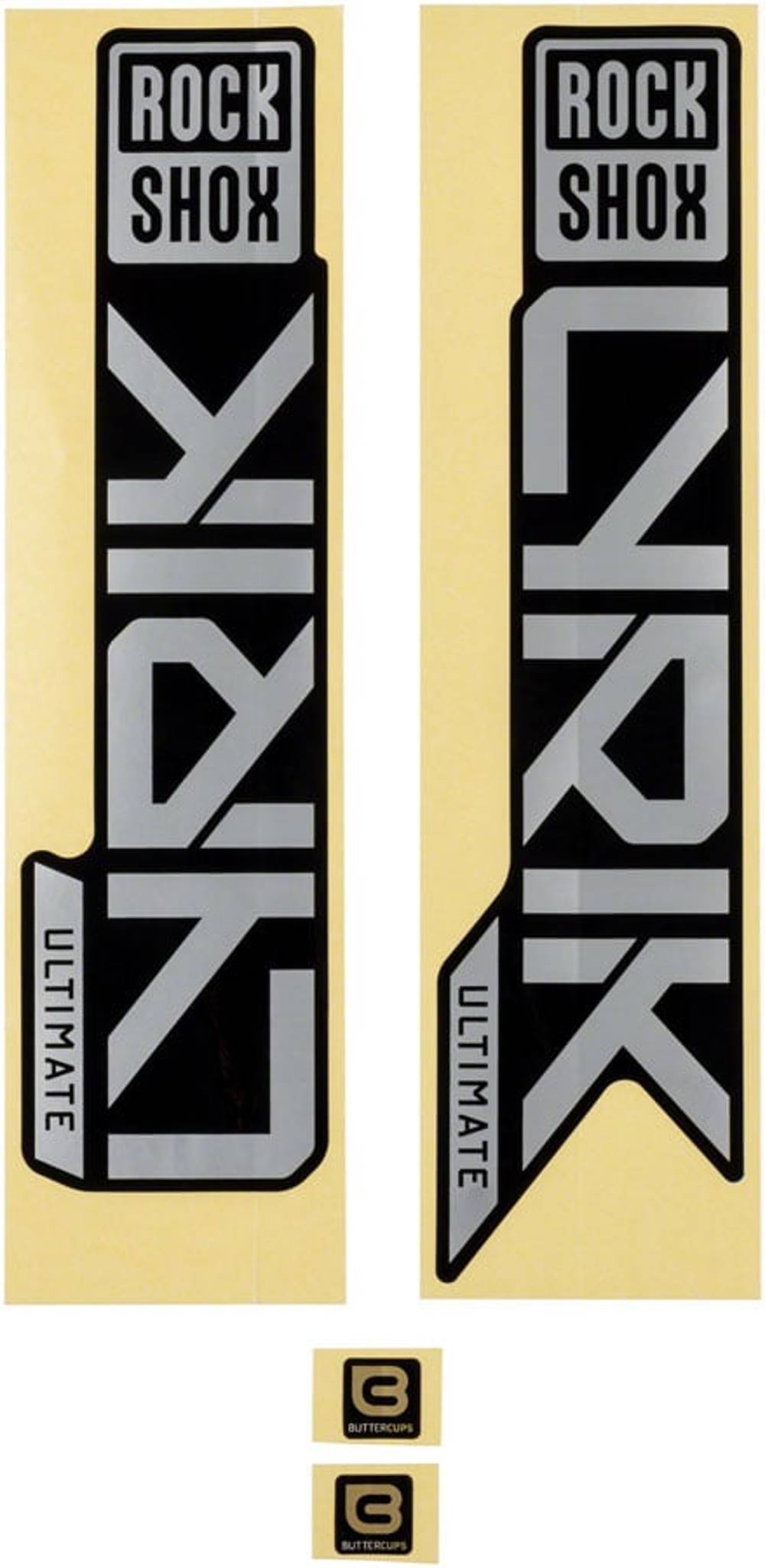 RockShox Fork Decal Kit in Polar Foil - Image 1 of 1