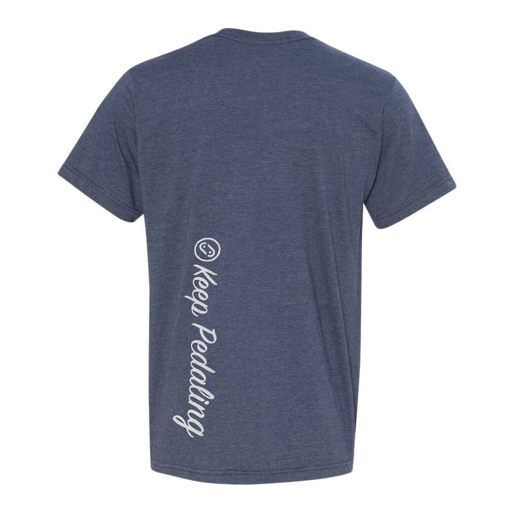 Keep Pedaling® Vertical Shirt in Navy - Image 2 of 2