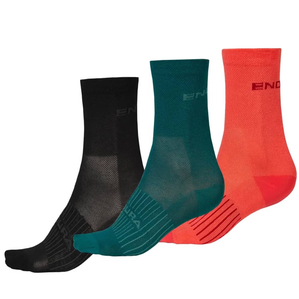 Endura Women's Coolmax Race Sock (Triple Pack)