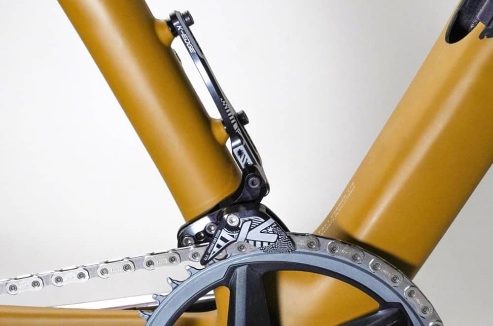 K-Edge 1x Race W Chain Guide in Black/White - Image 3 of 3
