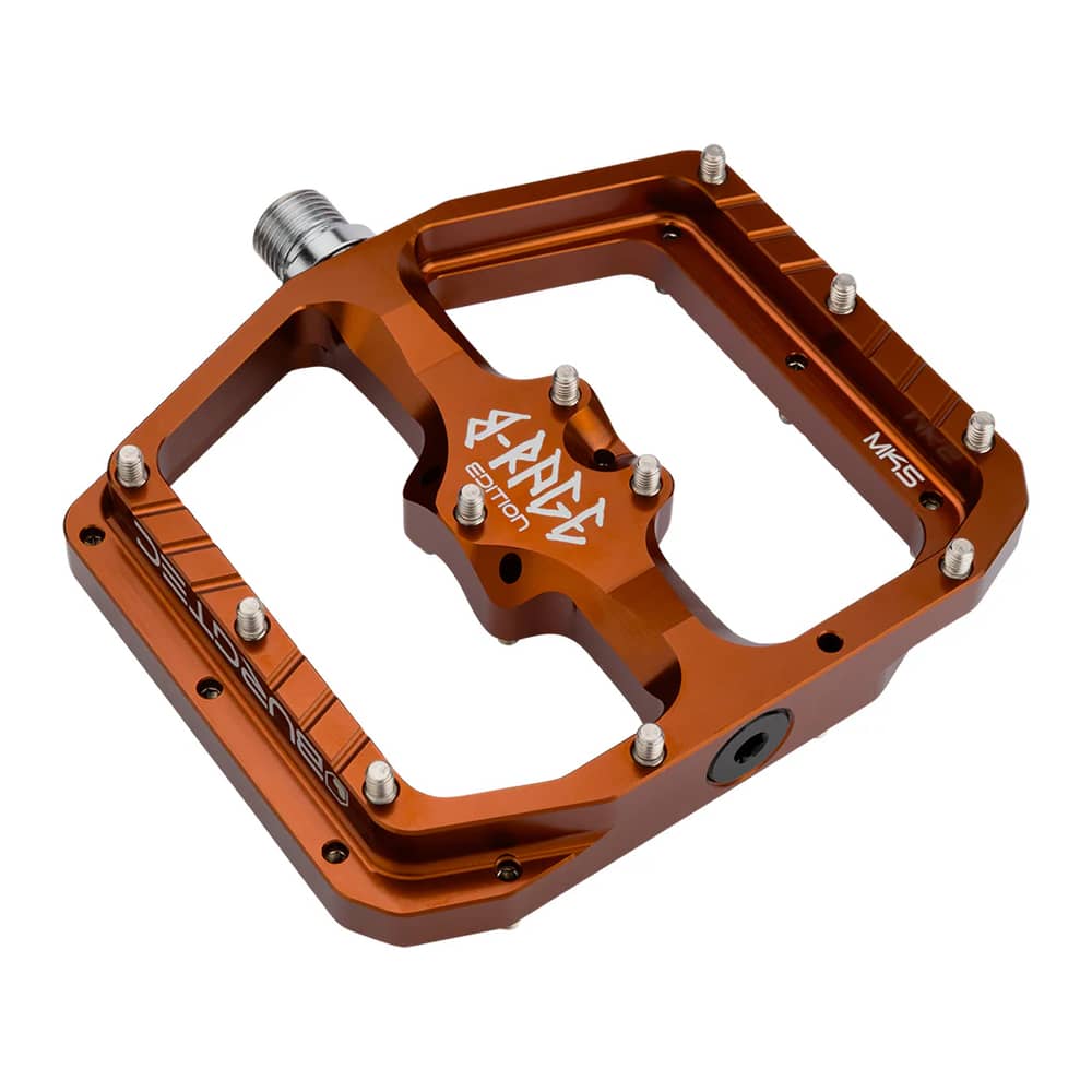 Burgtec | Penthouse Flat Mk5 B-Rage Edition Pedals Kash Bronze | Aluminum