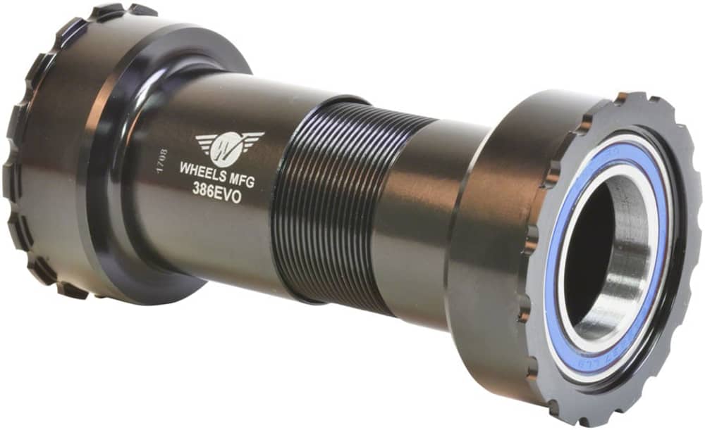 Wheels MFG 386EVO to Shimano 24mm Bottom Bracket in Black - Image 1 of 1
