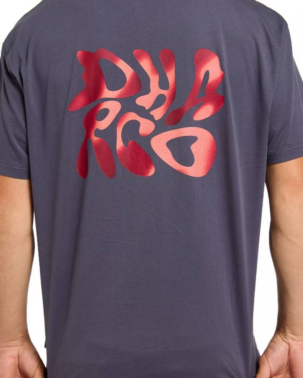 DHaRCO Mens Cotton Tee in Infrared - Image 3 of 3