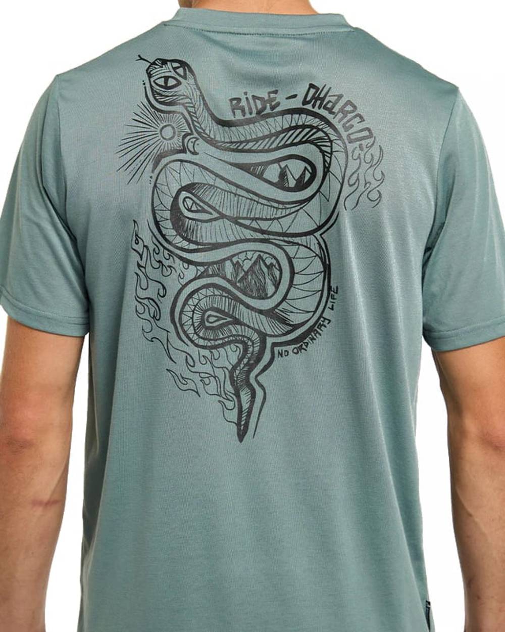 DHaRCO Mens Tech Tee in Envy - Image 3 of 4