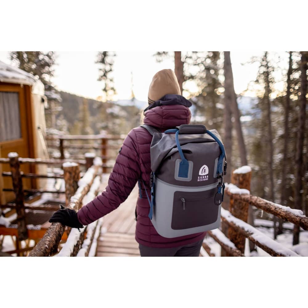 Sierra Designs Grotto 20L Cooler Pack in Grey - Image 6 of 6