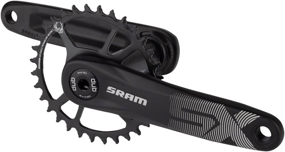 SRAM SX A1 Eagle Crankset in Black - Image 2 of 2