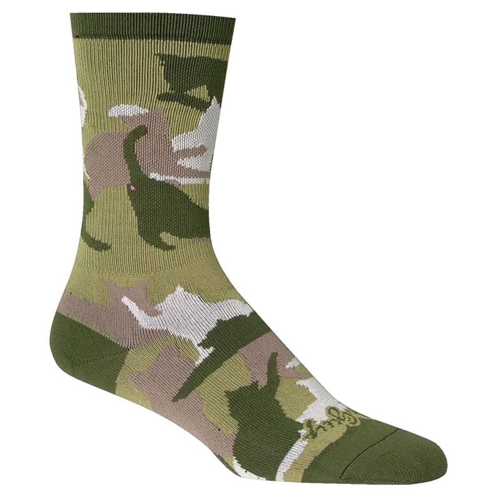 SockGuy Crew Catmo Socks - 5" in Green - Image 1 of 1