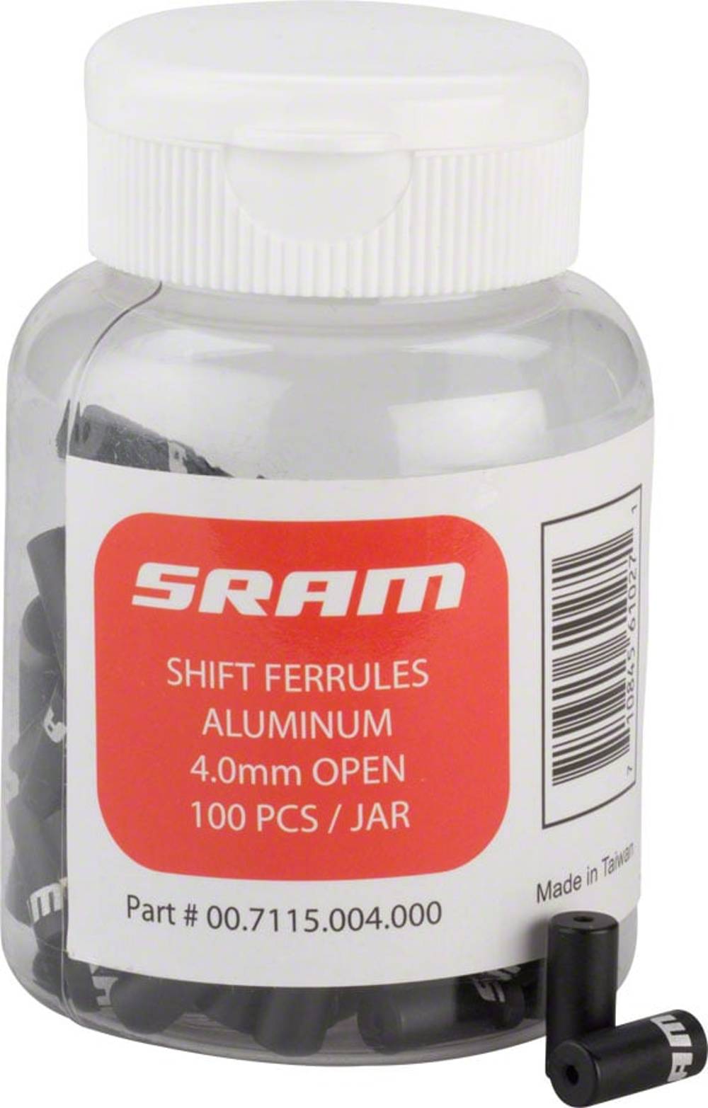 SRAM Shift Cable Housing Ferrules in Black - Image 1 of 1