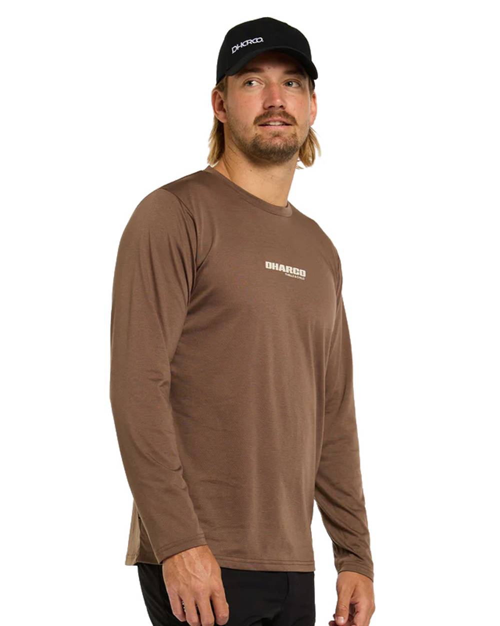 DHaRCO Mens Long Sleeve Tech Tee in Nomad - Image 2 of 4