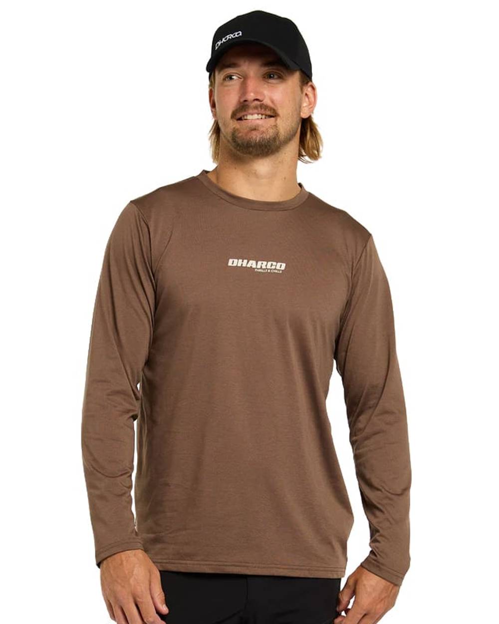 DHaRCO Mens Long Sleeve Tech Tee in Nomad - Image 1 of 4