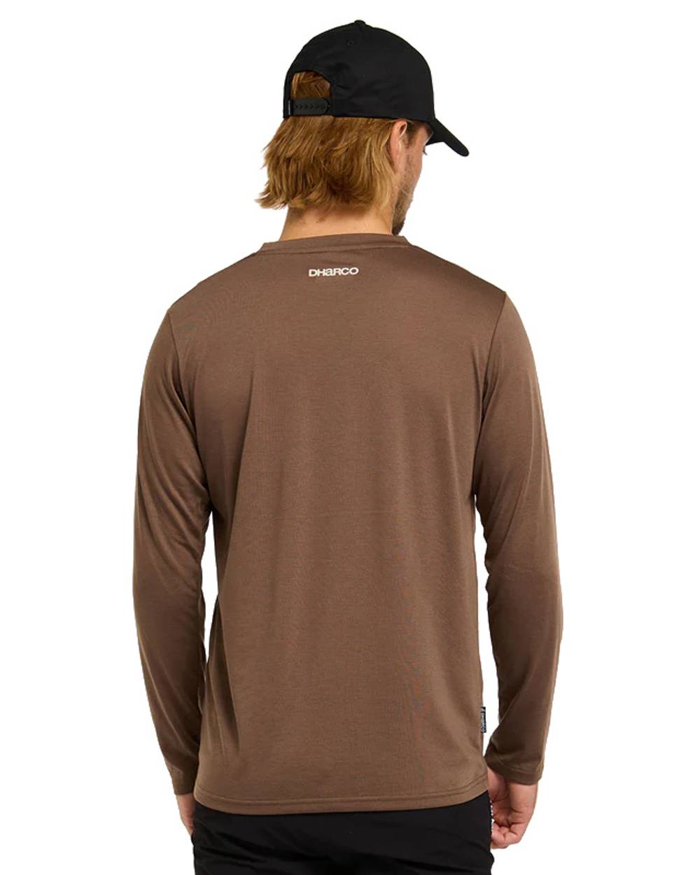DHaRCO Mens Long Sleeve Tech Tee in Nomad - Image 3 of 4