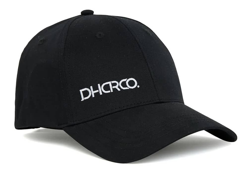 DHaRCO Cotton Back Cap in Black Unique - Image 1 of 2