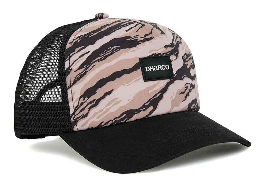 DHaRCO Curved Peak Trucker Cap